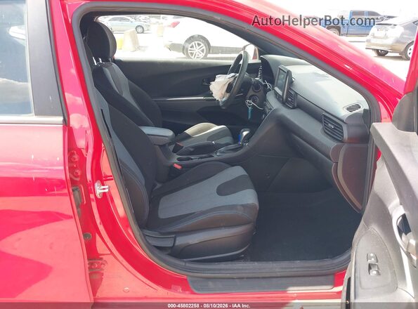 KMHTG6AF3KU017803 2019 HYUNDAI VELOSTER Red Вид салону спереду
