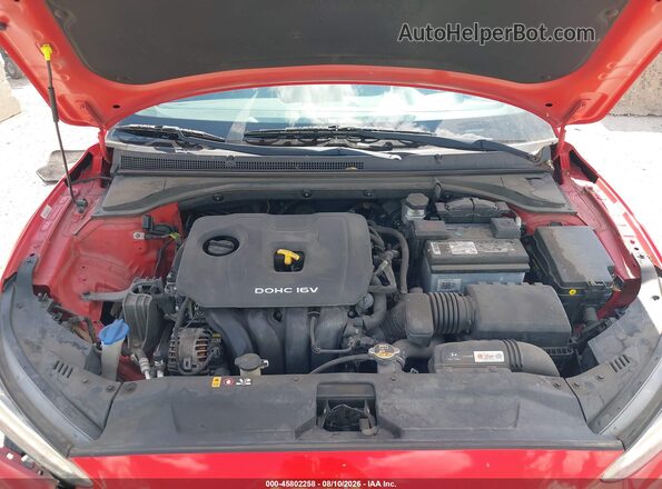 KMHTG6AF3KU017803 2019 HYUNDAI VELOSTER Red Вид ззаду