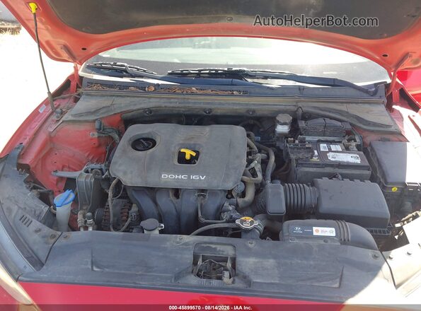 KMHTG6AF3KU019311 2019 HYUNDAI VELOSTER Red Rear view