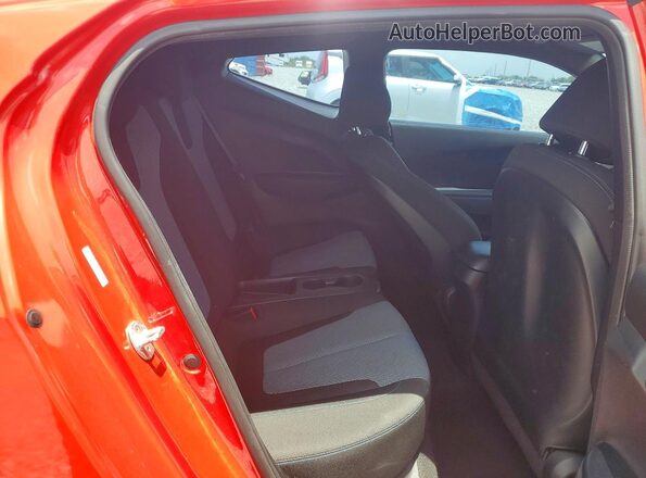 KMHTG6AF4KU016952 2019 HYUNDAI VELOSTER Red უკანა სავარძლების ხედი