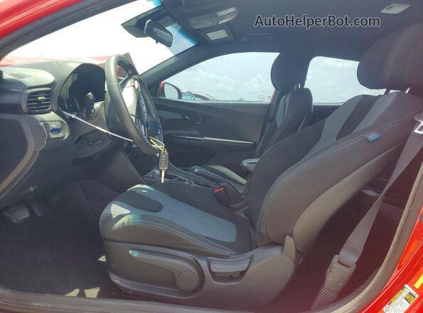 KMHTG6AF4KU016952 2019 HYUNDAI VELOSTER Red წინა სალონის ხედი