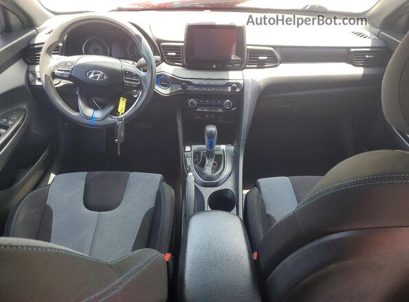 KMHTG6AF4KU016952 2019 HYUNDAI VELOSTER Red წინა პანელის ხედი