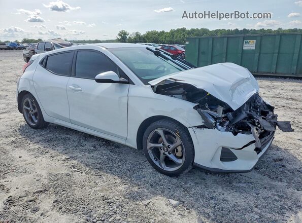 KMHTG6AF5KU004910 2019 HYUNDAI VELOSTER Белый Передняя правая четверть