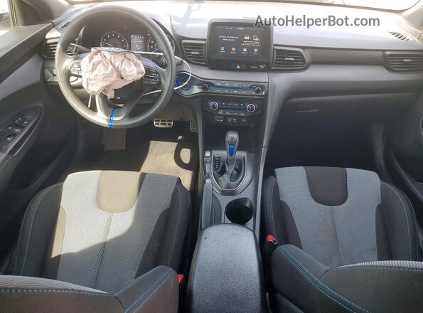 KMHTG6AF5KU004910 2019 HYUNDAI VELOSTER Белый Вид панели приборов