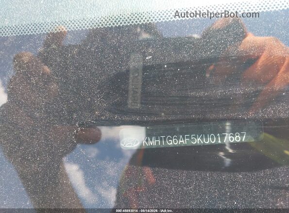 KMHTG6AF5KU017687 2019 HYUNDAI VELOSTER Silver Սալոնի հետևի տեսք