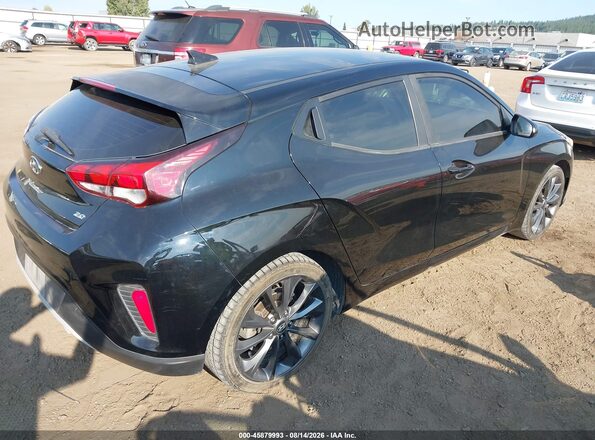 KMHTG6AF6KU004608 2019 HYUNDAI VELOSTER Black Задня права чверть