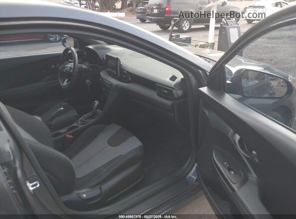 KMHTG6AF6KU013728 2019 HYUNDAI VELOSTER Gray Вид салону спереду