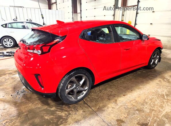 KMHTG6AF6KU016967 2019 HYUNDAI VELOSTER Red Հետևի աջ
