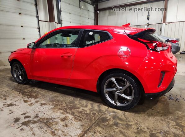 KMHTG6AF6KU016967 2019 HYUNDAI VELOSTER Red Հետևի ձախ