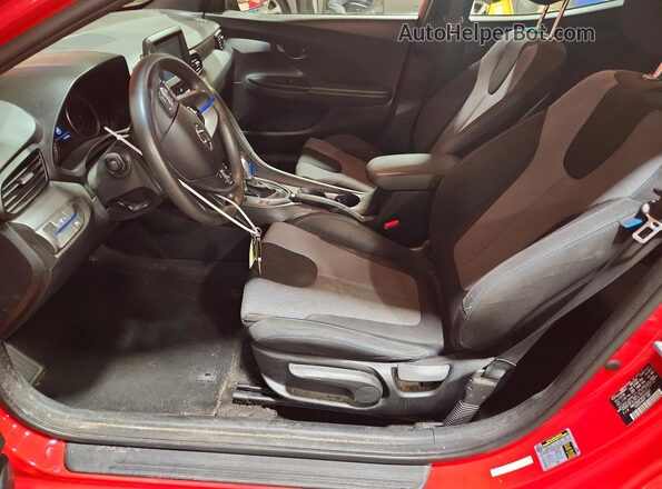 KMHTG6AF6KU016967 2019 HYUNDAI VELOSTER Red Սալոնի դիմացի տեսք