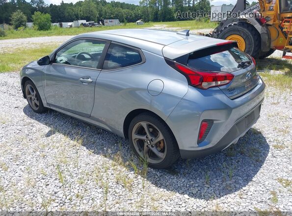 KMHTG6AF6KU017049 2019 HYUNDAI VELOSTER Silver უკანა მარცხენა