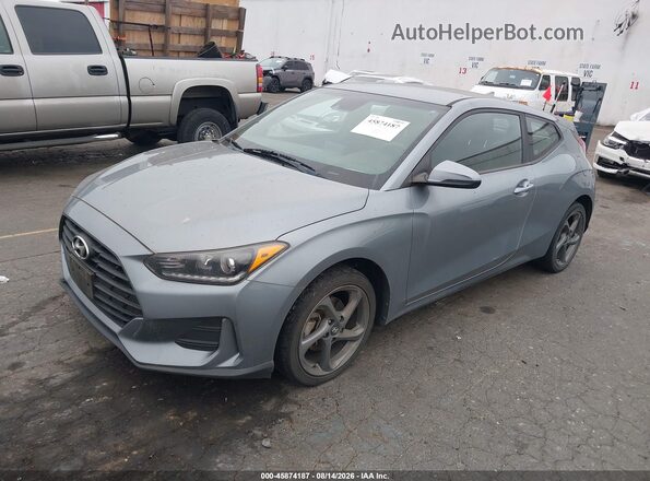 KMHTG6AF7LU022777 2020 HYUNDAI VELOSTER Blue Vista tres cuartos delantera izquierda