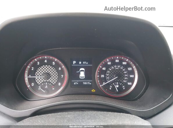 KMHTG6AF7LU022777 2020 HYUNDAI VELOSTER Blue Vista de los asientos traseros