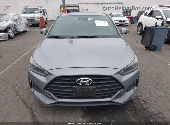 KMHTG6AF7LU022777 2020 HYUNDAI VELOSTER Blue Vista del cuadro de instrumentos