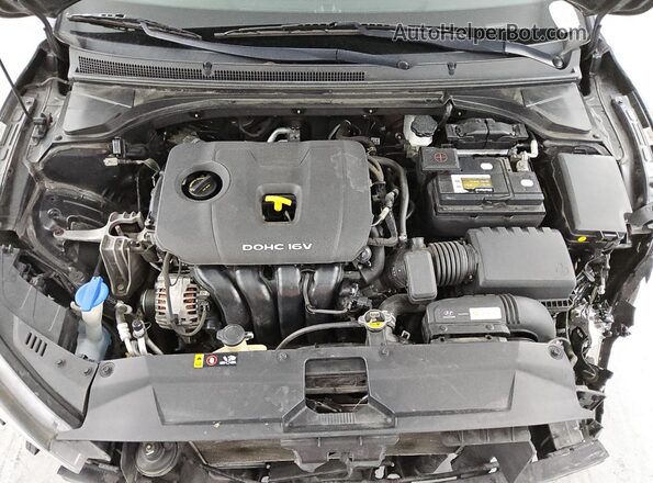 KMHTG6AF9KU019944 2019 HYUNDAI VELOSTER Gray უკანა სალონის ხედი
