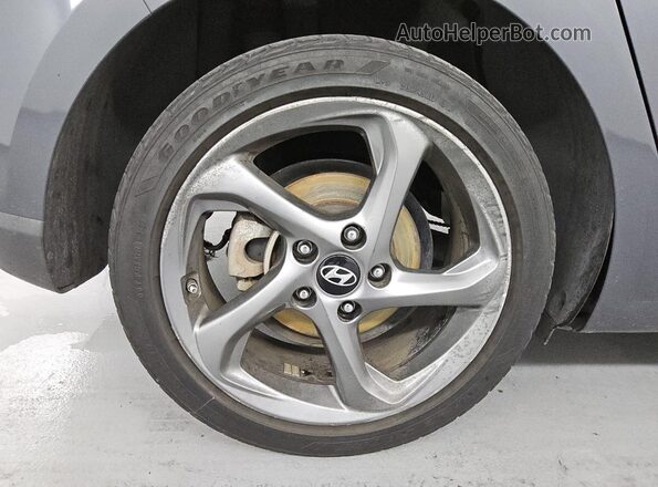 KMHTG6AF9KU019944 2019 HYUNDAI VELOSTER Gray 