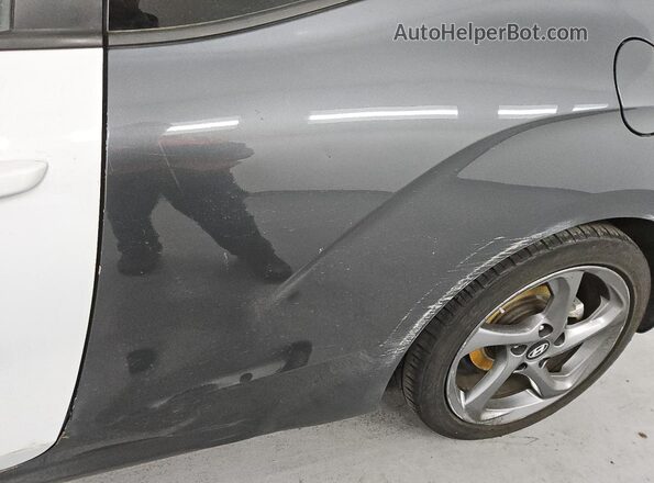 KMHTG6AF9KU019944 2019 HYUNDAI VELOSTER Gray 