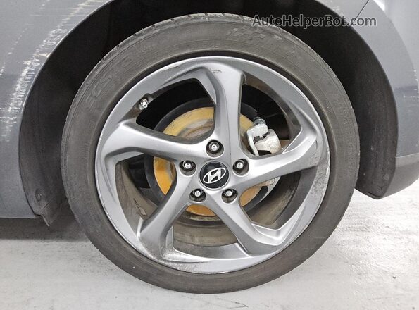 KMHTG6AF9KU019944 2019 HYUNDAI VELOSTER Gray 