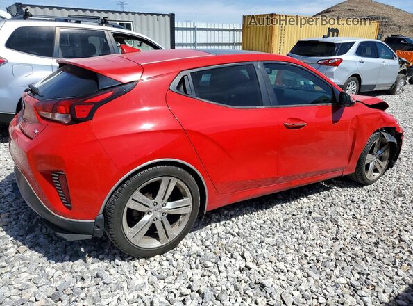 KMHTG6AFXKU014140 2019 HYUNDAI VELOSTER Red Trasero derecho
