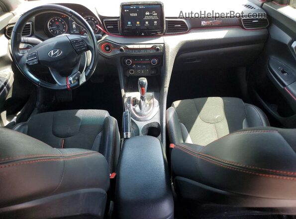 KMHTG6AFXKU014140 2019 HYUNDAI VELOSTER Red Vista del salpicadero