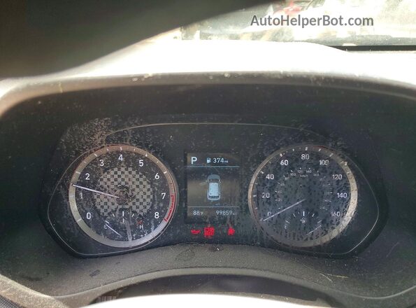 KMHTG6AFXKU016888 2019 HYUNDAI VELOSTER Серый Вид щитка приборов