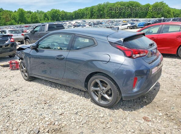 KMHTG6AFXKU016888 2019 HYUNDAI VELOSTER Серый Задняя левая четверть