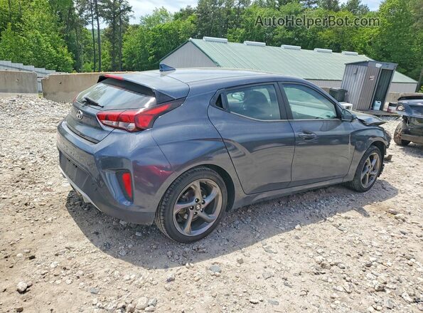 KMHTG6AFXKU016888 2019 HYUNDAI VELOSTER Серый Задняя правая четверть