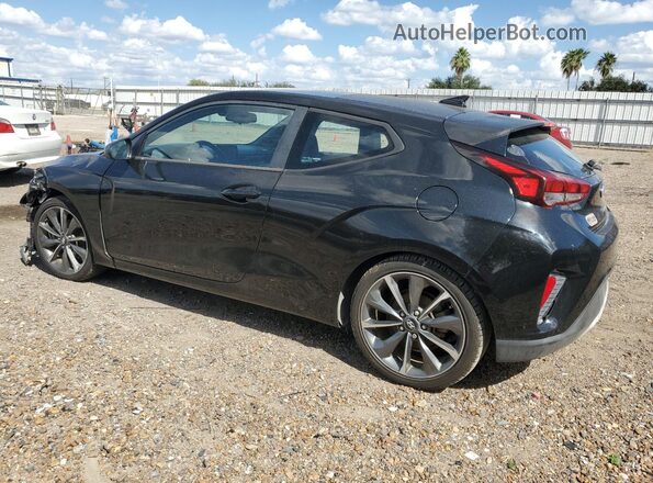 KMHTG6AFXLU022322 2020 HYUNDAI VELOSTER Black Հետևի ձախ