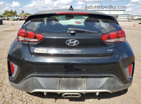 KMHTG6AFXLU022322 2020 HYUNDAI VELOSTER Black Հետևի տեսք