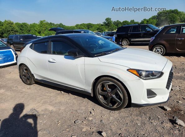 KMHTH6AB0KU004193 2019 HYUNDAI VELOSTER White Передня права чверть