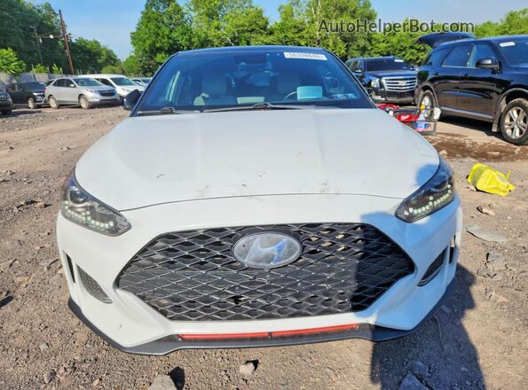 KMHTH6AB0KU004193 2019 HYUNDAI VELOSTER White Вид спереду