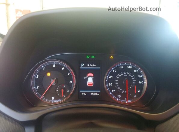 KMHTH6AB2KU011954 2019 HYUNDAI VELOSTER Orange Սարքավորումների վահանակի տեսք
