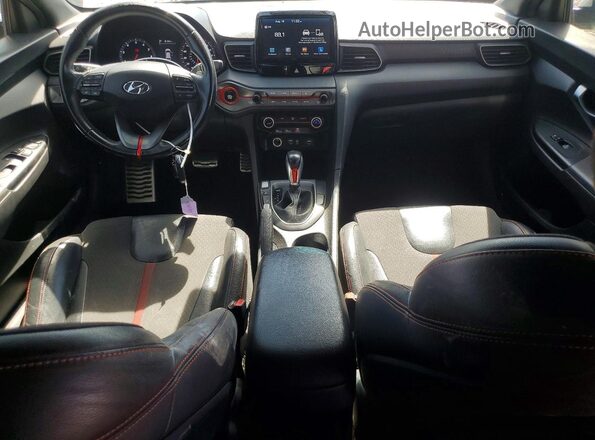 KMHTH6AB2KU012733 2019 HYUNDAI VELOSTER White Dashboard view