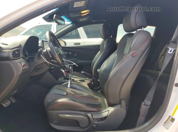 KMHTH6AB2KU012733 2019 HYUNDAI VELOSTER White Front interior view