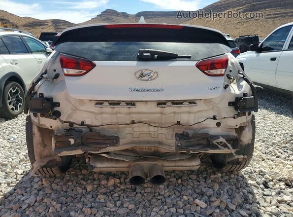 KMHTH6AB2KU012733 2019 HYUNDAI VELOSTER White Rear view