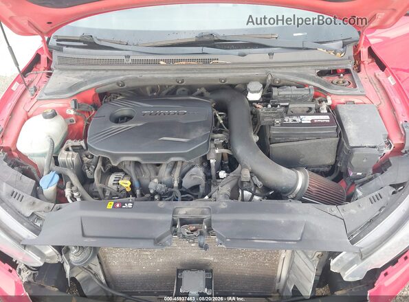 KMHTH6AB2KU015714 2019 HYUNDAI VELOSTER Red Widok z tyłu