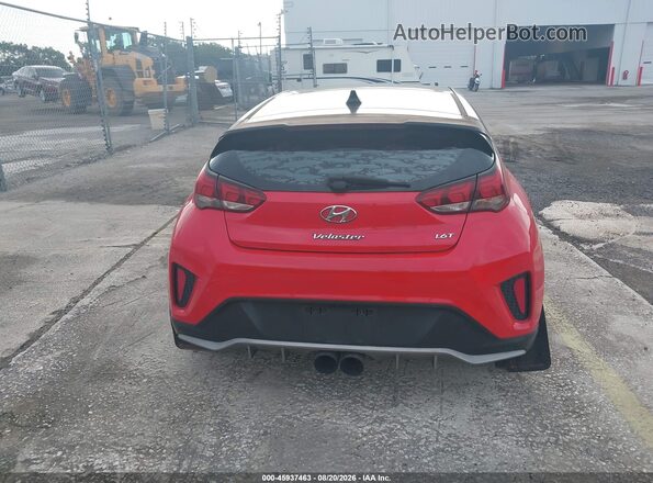 KMHTH6AB2KU015714 2019 HYUNDAI VELOSTER Red 