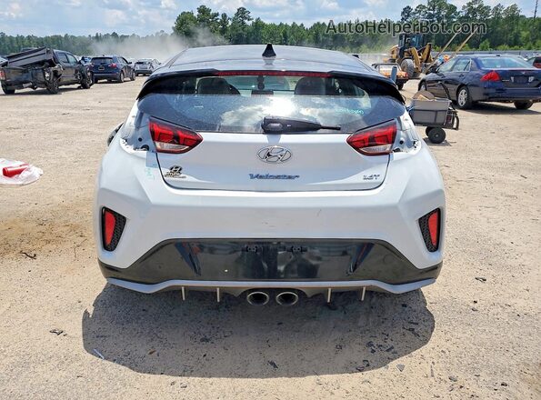 KMHTH6AB2LU021532 2020 HYUNDAI VELOSTER White უკანა ხედი