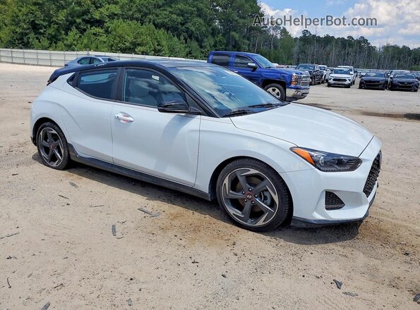KMHTH6AB2LU021532 2020 HYUNDAI VELOSTER White წინა მარჯვენა