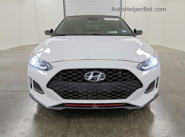 KMHTH6AB3KU015883 2019 HYUNDAI VELOSTER White Widok z przodu