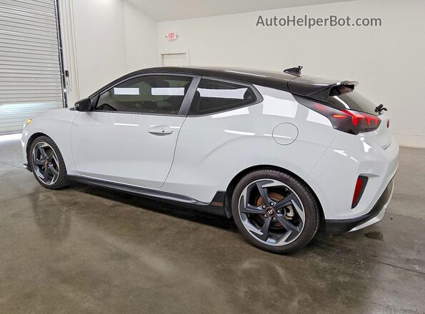 KMHTH6AB3KU015883 2019 HYUNDAI VELOSTER White Tył lewy