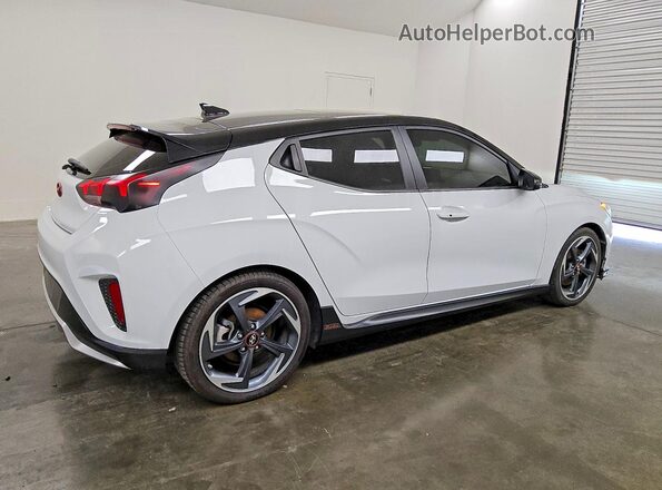 KMHTH6AB3KU015883 2019 HYUNDAI VELOSTER White Tył prawy