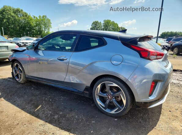 KMHTH6AB4LU024495 2020 HYUNDAI VELOSTER Gray Trasero izquierdo