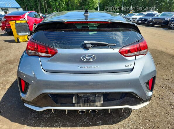 KMHTH6AB4LU024495 2020 HYUNDAI VELOSTER Gray Vista trasera