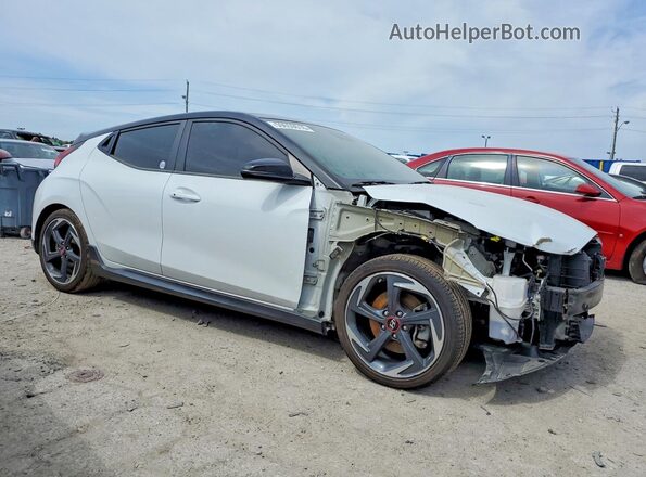 KMHTH6AB6KU012797 2019 HYUNDAI VELOSTER White წინა მარჯვენა