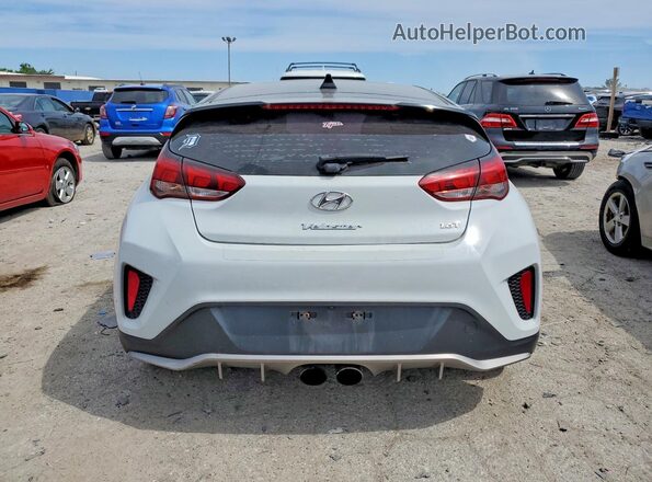 KMHTH6AB6KU012797 2019 HYUNDAI VELOSTER White უკანა ხედი