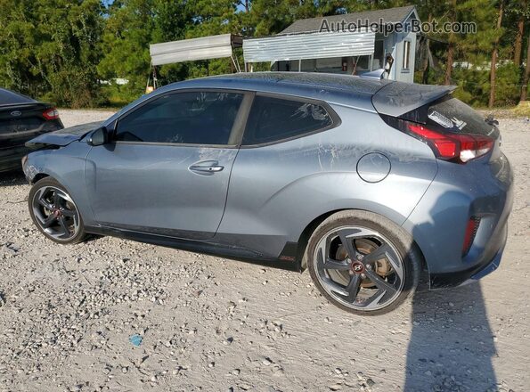 KMHTH6AB6KU015392 2019 HYUNDAI VELOSTER Gray Trasero izquierdo