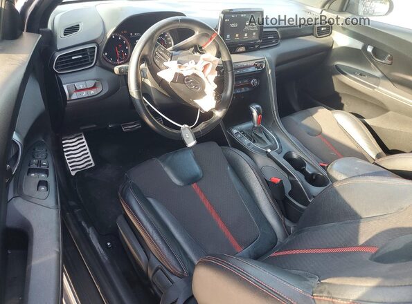 KMHTH6AB6KU015392 2019 HYUNDAI VELOSTER Gray Vista del salpicadero