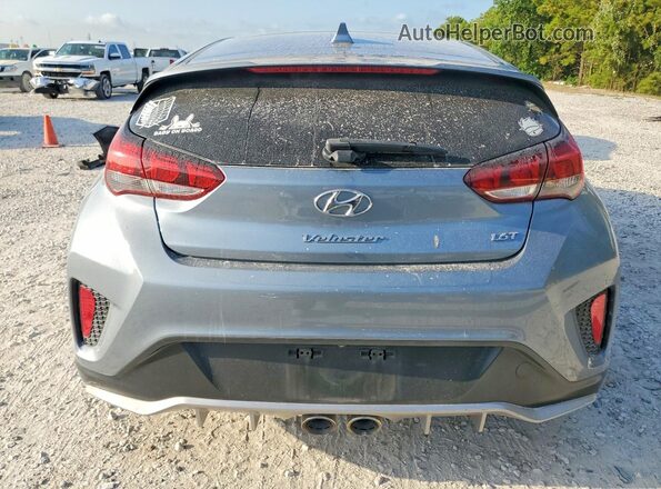 KMHTH6AB6KU015392 2019 HYUNDAI VELOSTER Gray Vista trasera