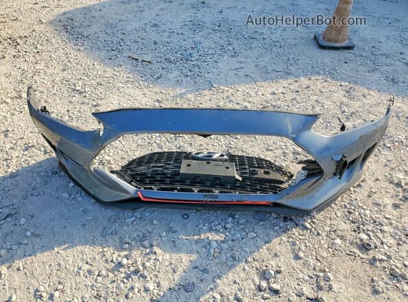 KMHTH6AB6KU015392 2019 HYUNDAI VELOSTER Gray Vista del compartimento del motor